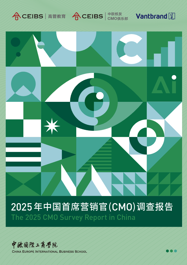 2025年中国首席营销官调查报告封面